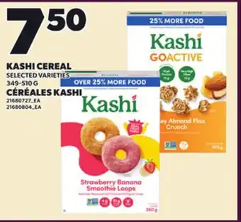 Independent Grocer KASHI CEREAL, 349-510 G offer