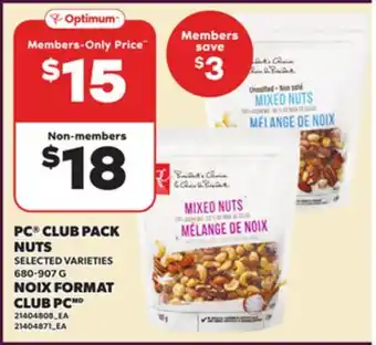 Independent Grocer PC CLUB PACK NUTS, 680-907 G offer