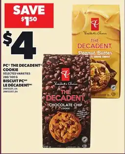 Independent Grocer PC THE DECADENT COOKIE offer