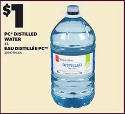 Independent Grocer PC DISTILLED WATER, 4 L offer