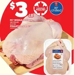 Independent Grocer PC WHOLE CHICKEN offer