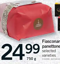Fortinos FIASCONARO PANETTONE, 750 g offer