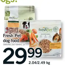 Fortinos FRESH PET DOG FOOD, 2.04/2.49 KG offer