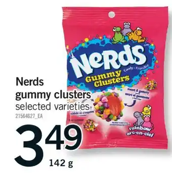Fortinos NERDS GUMMY CLUSTERS, 142 g offer