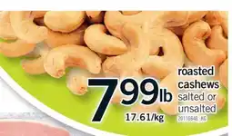 Fortinos ROASTED CASHEWS offer