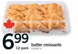 Fortinos BUTTER CROISSANTS, 12 PACK offer