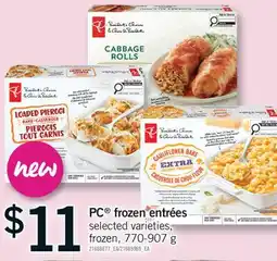 Fortinos PC FROZEN ENTRÉES, 770-907 g offer