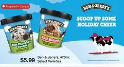 Fortinos BEN & JERRY'S offer