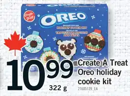 Fortinos CREATE A TREAT OREO HOLIDAY COOKIE KIT, 322 G offer