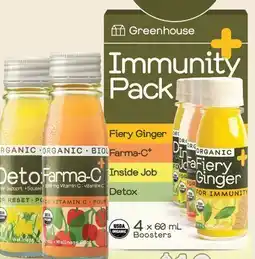 Fortinos ALL GREENHOUSE WELLNESS SHOTS, 4x60 mL offer