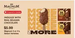 Fortinos MAGNUM 3 OR 4'S offer