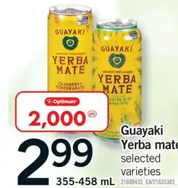 Fortinos GUAYAKI YERBA MATE, 355-458 ML offer