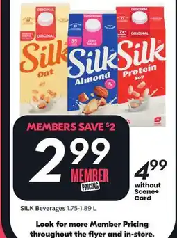 Sobeys SILK Beverages offer