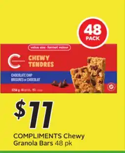 Sobeys COMPLIMENTS Chewy Granola Bars offer