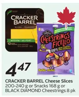 Sobeys CRACKER BARREL Cheese Slices offer