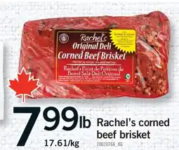 Fortinos RACHEL'S CORNED BEEF BRISKET offer
