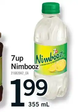 Fortinos 7up Nimbooz, 355 mL offer