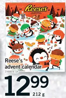 Fortinos REESE'S ADVENT CALENDAR, 212 g offer