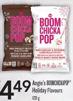Fortinos ANGIE'S BOOMCHICKAPOP HOLIDAY FLAVOURS, 128 G offer
