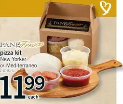 Fortinos PIZZA KIT offer