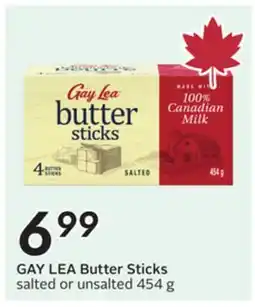 Sobeys GAY LEA Butter Sticks offer