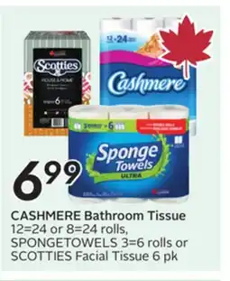 Sobeys CASHMERE Bathroom Tissue offer