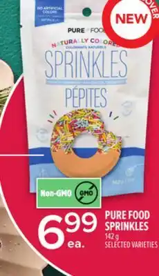 Metro PURE FOOD SPRINKLES offer