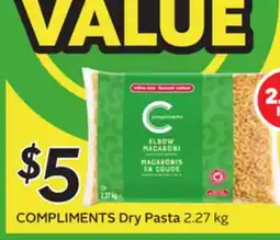 Sobeys COMPLIMENTS Dry Pasta offer