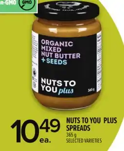 Metro NUTS TO YOU PLUS SPREADS offer