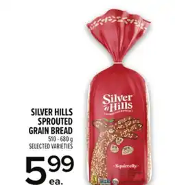 Metro SILVER HILLS SPROUTED GRAIN BREAD offer