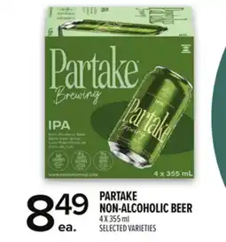 Metro PARTAKE NON-ALCOHOLIC BEER offer