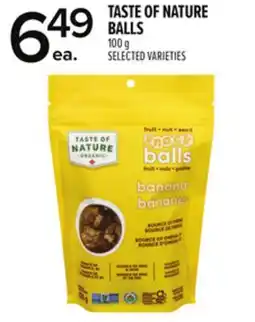 Metro TASTE OF NATURE BALLS offer