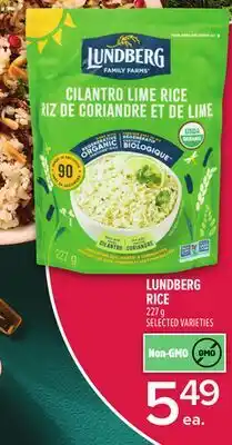 Metro LUNDBERG RICE offer