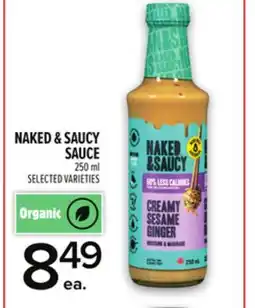 Metro NAKED & SAUCY SAUCE offer