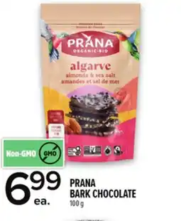 Metro PRANA BARK CHOCOLATE offer