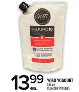 Metro YOSO YOGOURT offer