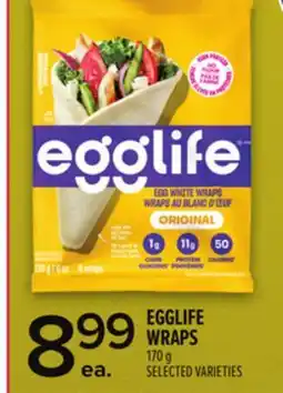 Metro EGGLIFE WRAPS offer