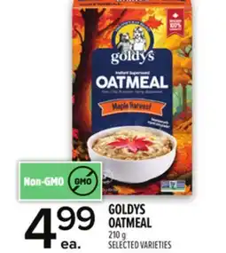 Metro GOLDYS OATMEAL offer