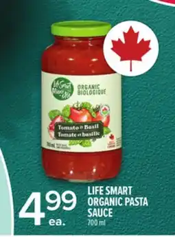 Metro LIFE SMART ORGANIC PASTA SAUCE offer