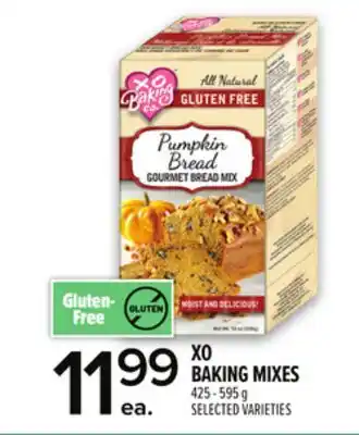 Metro XO BAKING MIXES offer