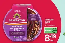 Metro SAMBAZON BOWLS offer