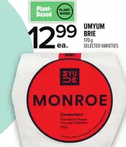 Metro UMYUM BRIE offer