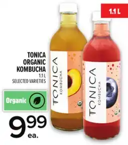 Metro TONICA ORGANIC KOMBUCHA offer