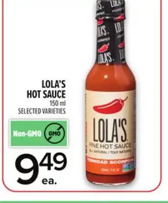 Metro LOLA'S HOT SAUCE offer