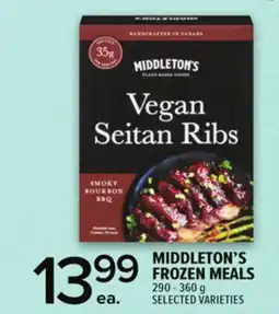 Metro MIDDLETON'S FROZEN MEALS offer