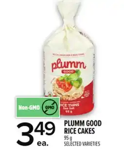 Metro PLUMM GOOD RICE CAKES offer