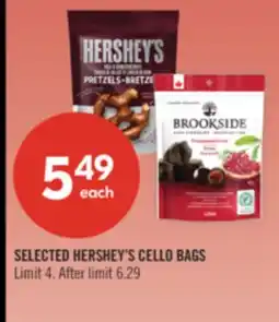 Shoppers Drug Mart SELECTED HERSHEY'S CELLO BAGS offer