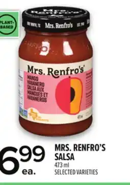 Metro MRS. RENFRO'S SALSA offer