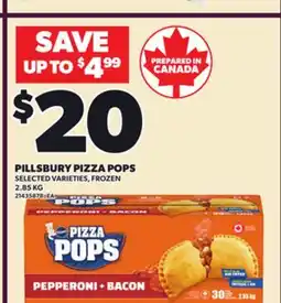Loblaws PILLSBURY PIZZA POPS offer