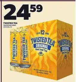 Loblaws TWISTED TEA, 12X355 ML CANS offer